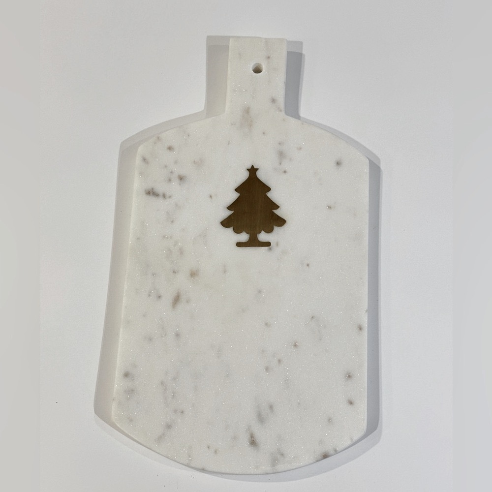 🎄Holiday Marble Cheese Tray or Cutting Board